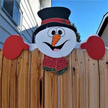 Load image into Gallery viewer, Christmas Themed Fence Decoration