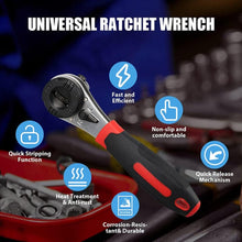 Load image into Gallery viewer, Adjustable Ratchet Wrench