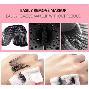4D Flash Diamond Waterproof Silk Fiber Thick Lengthening Mascara