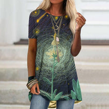 Load image into Gallery viewer, Short Sleeve Digital Print T-Shirt