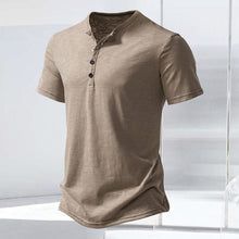 Load image into Gallery viewer, HENLEY SHORT SLEEVE SHIRT