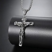 Load image into Gallery viewer, Titanium Steel Crucifix Necklace
