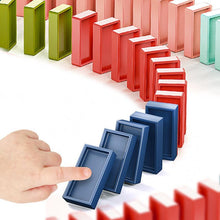 Load image into Gallery viewer, Domino Train Blocks Set Building and Stacking Toy For Kids