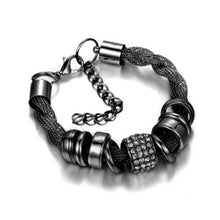 Load image into Gallery viewer, Entwined Ring Accent Bracelet