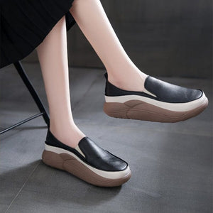 Platform Colorblock Loafers