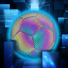 Load image into Gallery viewer, Reflective Luminous Soccer Ball