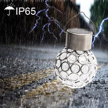Load image into Gallery viewer, Solar Hanging Lantern Outdoor Waterproof Solar Lamps