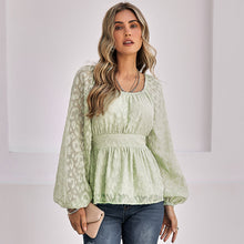 Load image into Gallery viewer, Women's Lantern Sleeve Shirt