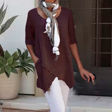 Load image into Gallery viewer, Casual Solid Color Top For Women
