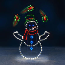 Load image into Gallery viewer, Playful Animated Snowball Light