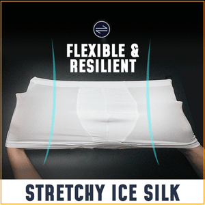 Breathable Men Ice Silk Boxer, Honeycomb Ventilation Design