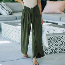 Load image into Gallery viewer, Loose Knit Wide-Leg Pants