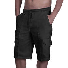 Load image into Gallery viewer, Men&#39;s Casual Linen Shorts