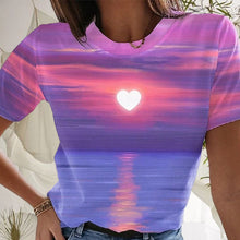 Load image into Gallery viewer, Women's Casual Weekend 3D Printed Painting T-shirt