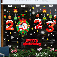 Load image into Gallery viewer, Christmas Window Clings Double-Sided Re-appliable Decoration