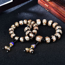 Load image into Gallery viewer, Incense Grey Glazed Beads Bracelet
