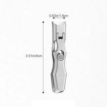 Load image into Gallery viewer, Portable Anti Splash Stainless Steel Nail Clippers