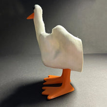 Load image into Gallery viewer, Middle Finger Duck Resin Ornament