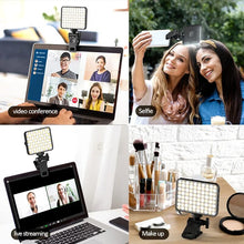 Load image into Gallery viewer, LED Phone Light with Front &amp; Back Clip