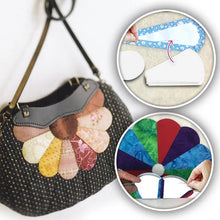 Load image into Gallery viewer, Dresden Piecing Template