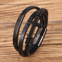 Load image into Gallery viewer, Multilayer Cross Bracelet