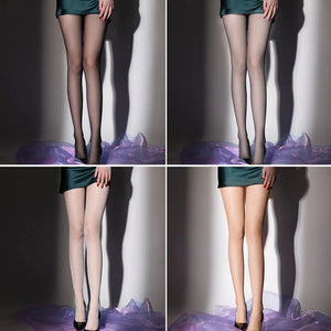 Pearlescent Silk Stockings Sexy Nylon Pantyhose