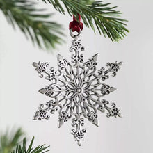 Load image into Gallery viewer, Solid Pewter Christmas Tree Ornament