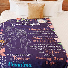 Load image into Gallery viewer, 🎁Granddaughter's Gift-Sweet Words Blanket