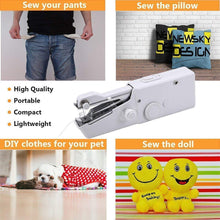 Load image into Gallery viewer, 🔥Last Day Promotion 50%-Mini Portable Handheld Sewing Machine