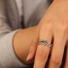 Load image into Gallery viewer, Drive Away Your Anxiety Infinity Fidget Ring