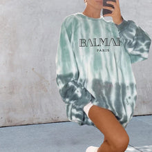 Load image into Gallery viewer, Women's Tie Dye Print Sweatshirt