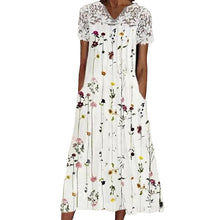 Load image into Gallery viewer, Printed Lace Dress