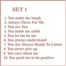 Load image into Gallery viewer, "Reasons Why You Are My Friend" Friendship Gift