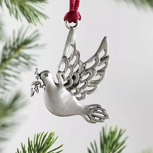 Load image into Gallery viewer, Solid Pewter Christmas Tree Ornament