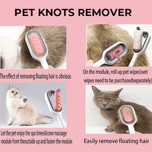 Load image into Gallery viewer, Pet Hair Removal Comb with Water Tank