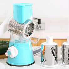 Load image into Gallery viewer, 3 in 1 Rotary Cheese Grater Vegetable Slicer