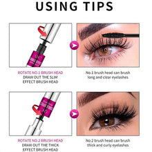 Load image into Gallery viewer, Waterproof Double-ended 4D Silk Fiber Mascara