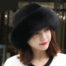 Load image into Gallery viewer, Winter Fashion Faux Fur Hat