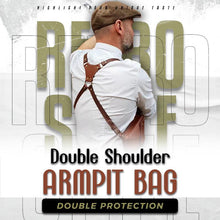 Load image into Gallery viewer, Double Shoulder Armpit Bag