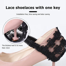 Load image into Gallery viewer, Anti-slip laces for high heels adjustable