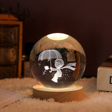 Load image into Gallery viewer, Glowing Crystal Ball Night Light