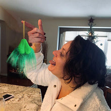 Load image into Gallery viewer, HAIRY GRINCHY BALL CHRISTMAS ORNAMENT