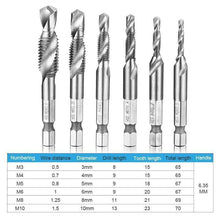 Load image into Gallery viewer, Metric Tap Drill Bits