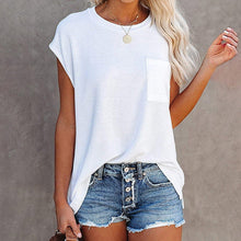 Load image into Gallery viewer, Women&#39;s Casual Short Sleeve Off Shoulder Oversized T Shirt