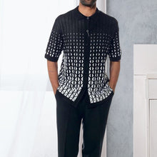Load image into Gallery viewer, Two Piece Short Sleeve Print Walking Suit Set