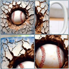 Load image into Gallery viewer, 3D Vintage Baseball Mug