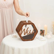 Load image into Gallery viewer, Personalized Wedding Card Box