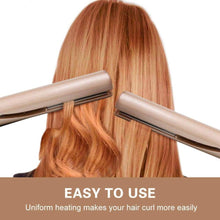 Load image into Gallery viewer, 2-in-1 Hair Straightener Spiral Wave Curler
