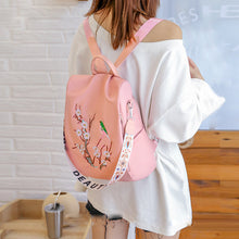 Load image into Gallery viewer, Embroidered Anti-theft Backpack