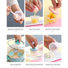 Load image into Gallery viewer, Egg Cooking Mold with Brush and Lid